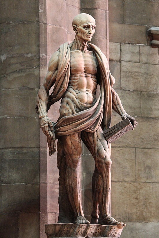 St Bartholomew Statue